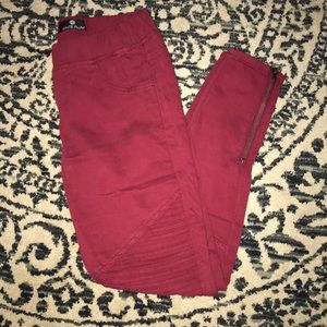 NWOT Women’s Size Small Moto Jeggings